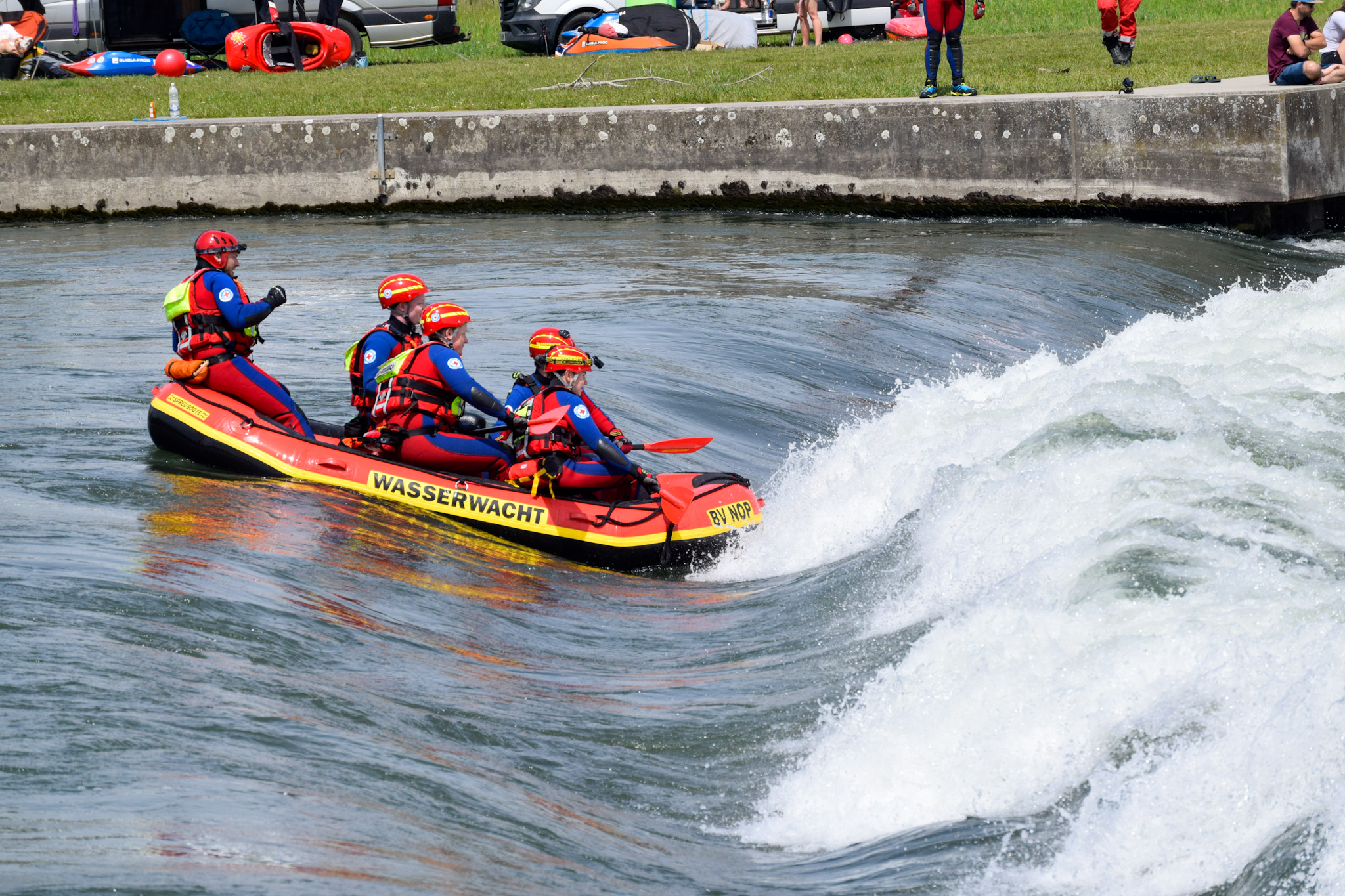 Wasserwacht im Einsatz